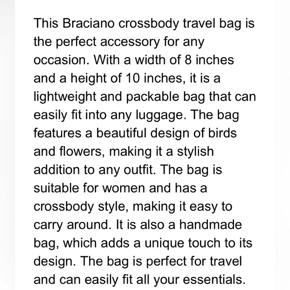 Crossbody Travel Bag - Picture 7 of 8